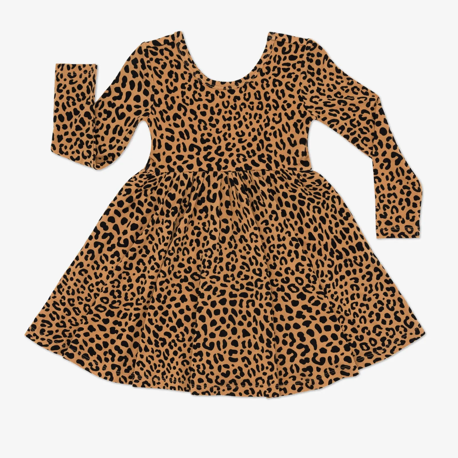Classic Leopard Twirl Dress