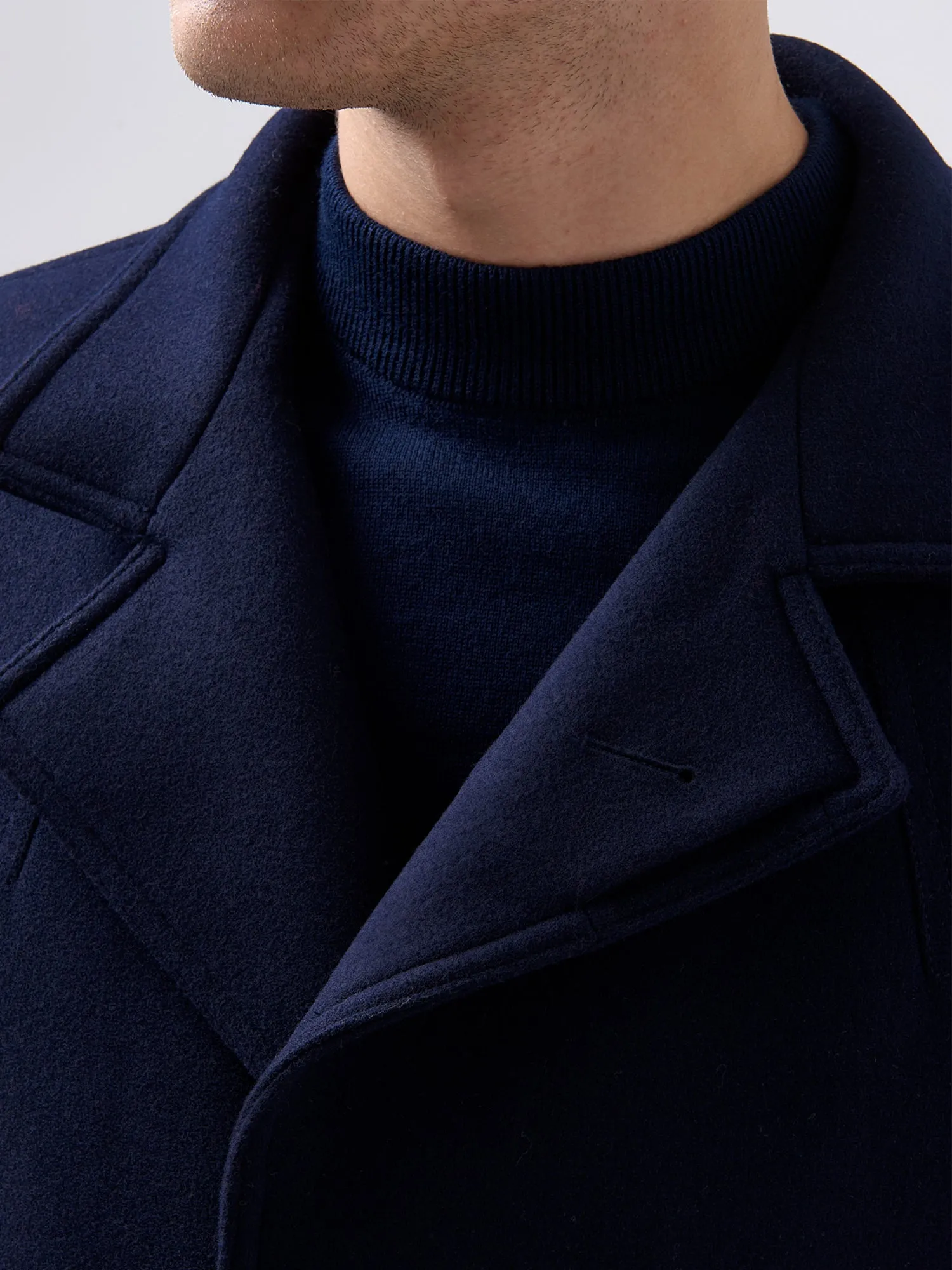 Remus - Navy Lohman Coat